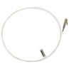 1M OM4 LC PIGTAIL WHITE